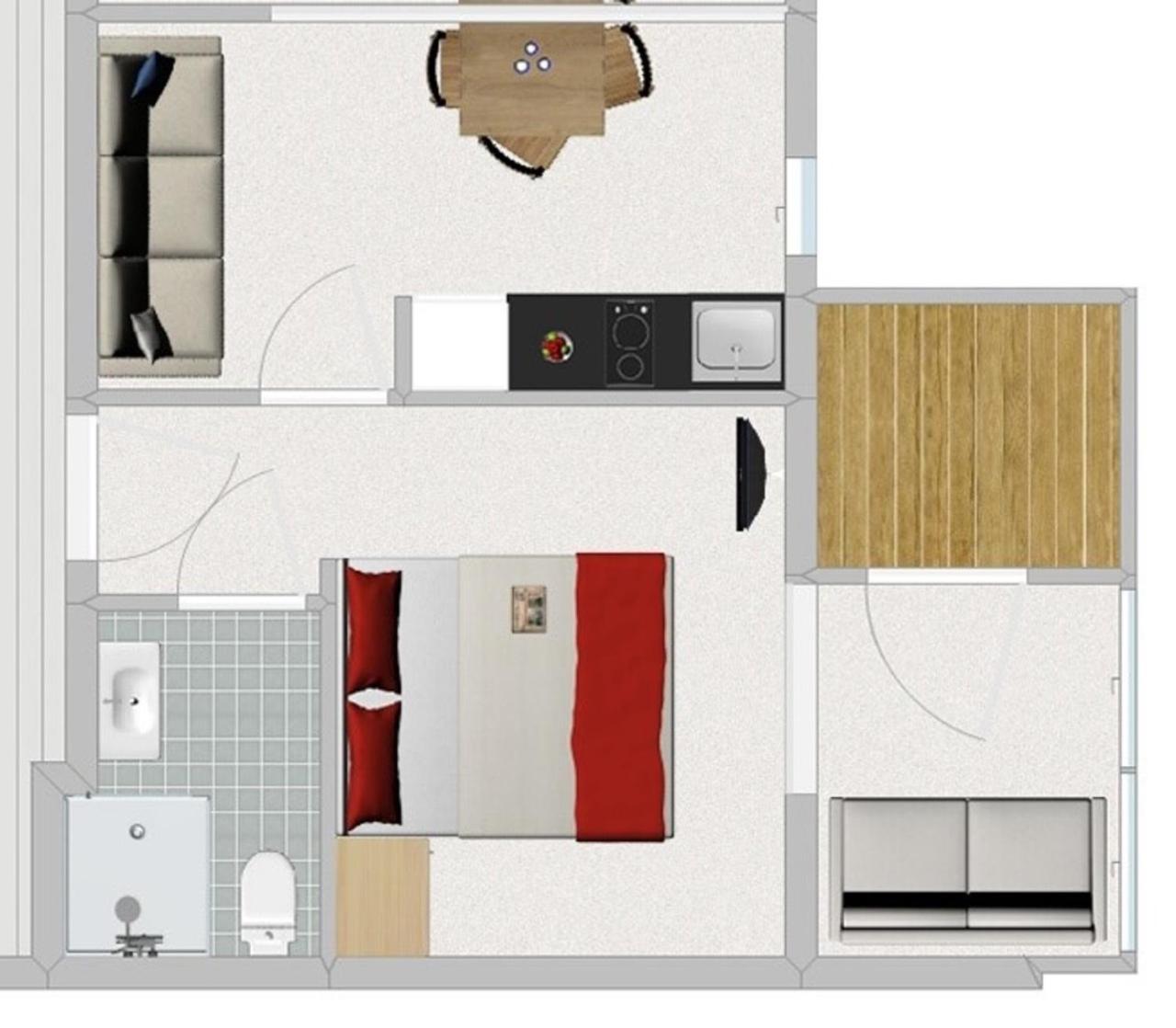 Falkner Appartement Resort Längenfeld Oda fotoğraf